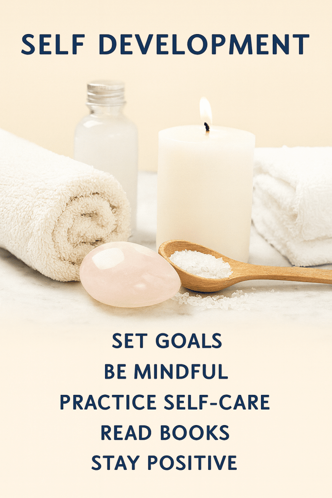 Spa scene with candles, towels, and herbal tea, symbolizing restorative habits and emotional wellness.